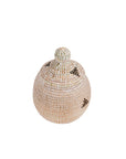 Takh Basket | Hand-Coiled Ndiorokh Grass Vessel