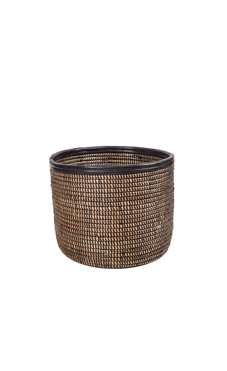 Open Basket — Black, Black Leather Rim | The Archive | Tackussanu Senegal
