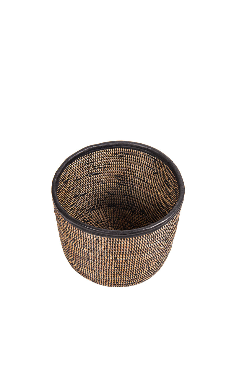 Open Basket — Black, Black Leather Rim | The Archive | Tackussanu Senegal